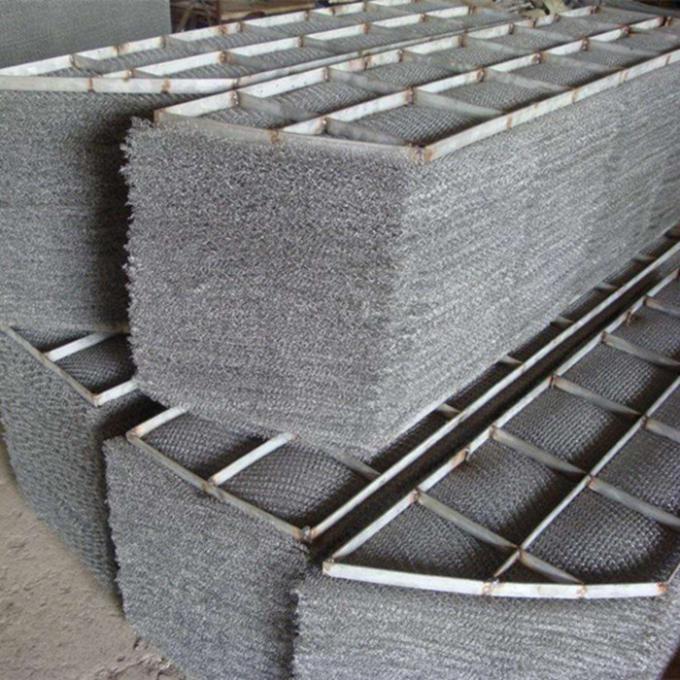 Πλεκτό ανοξείδωτο μαξιλάρι συσκευών για ξεθόλωμα παρμπρίζ πλέγματος στο τύμπανο Manufactory ατμού λεβήτων
