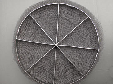 Πλεκτό μαξιλάρι συσκευών για ξεθόλωμα παρμπρίζ πλέγματος στη στρογγυλή μορφή με το πλέγμα πιάτων χάλυβα